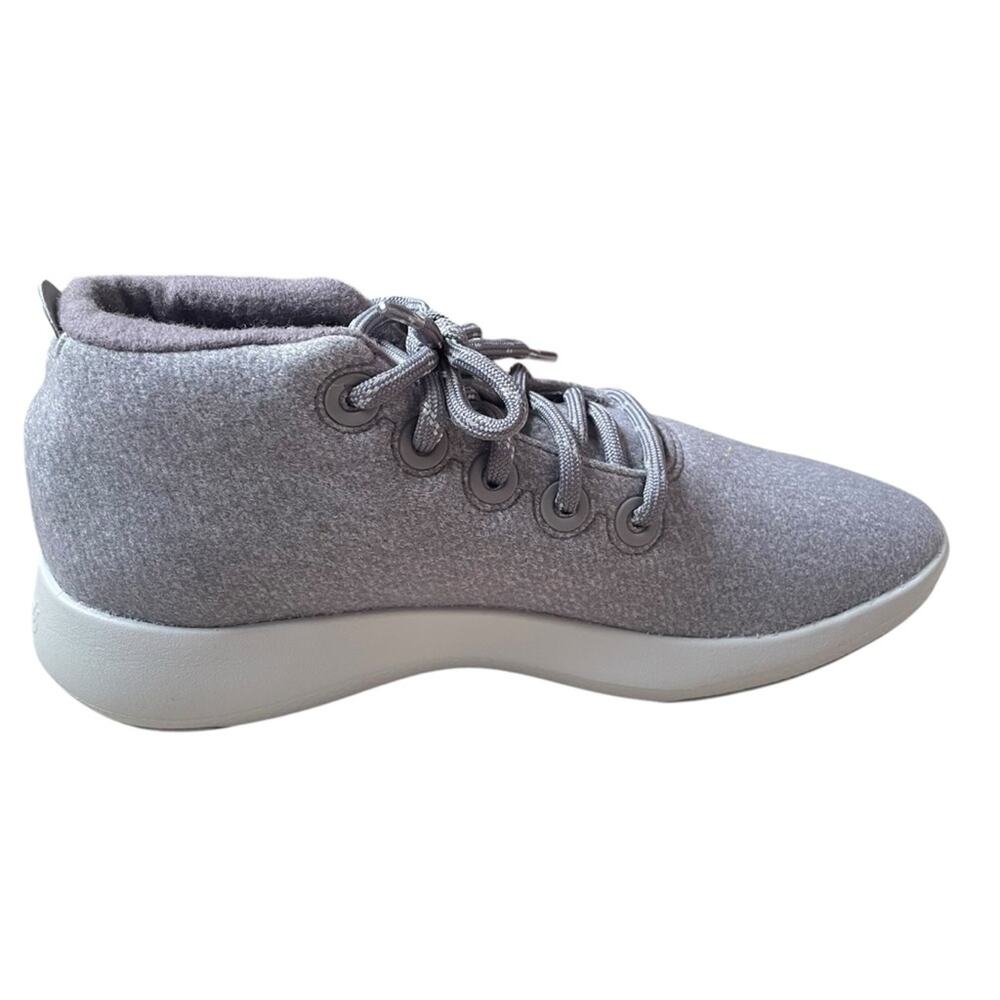 Allbirds Runner‎ Up Wool Mizzle Gray Sneakers NIB Size 9 - Picture 6 of 13